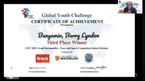 第六屆全球青少年英語論文演講比賽(中學) - 4